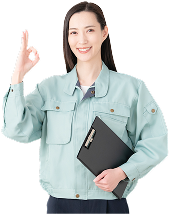 woman pointing